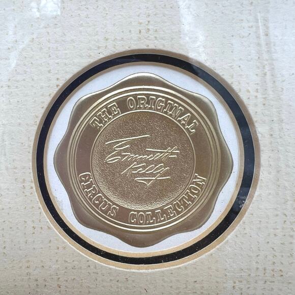 Emmett Kelly Clown Circus Collection Framed Lithograph Signed Art 15"x16" - Picture 4 of 13